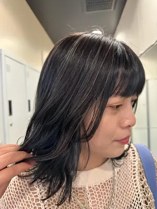 カラー ブリーチカラー/ベー ジュ/Hono🦖のヘアスタイル