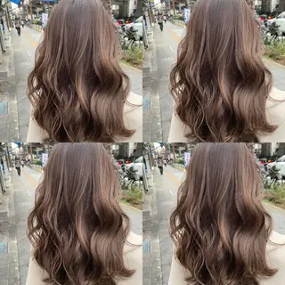 セミロング ✨縮毛矯正✖︎顔周り レイヤー✨ナカムラのヘアスタイル