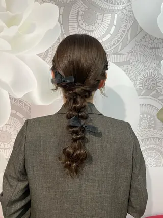 ヘアアレンジ 佐野 優美子のヘアスタイル