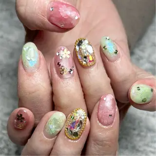 ネイル 東十条muumii ネイルまつ毛のネイルデザイン