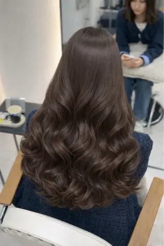 ロング 学生人気No1🩶 韓国風/艶髪/輝士のヘアスタイル