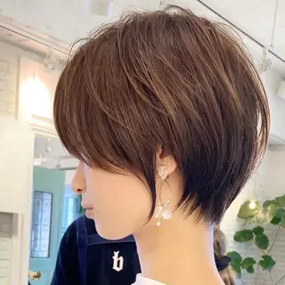ショート 松本元也✂️新宿 ショートカットのヘアスタイル