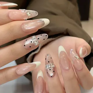 ネイル By moonネイル 🌷ワンホン/韓国風のネイルデザイン