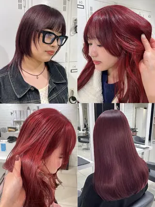 ロング カラー 艶髪【カラー支持率 No.1】リノ🪐のヘアスタイル