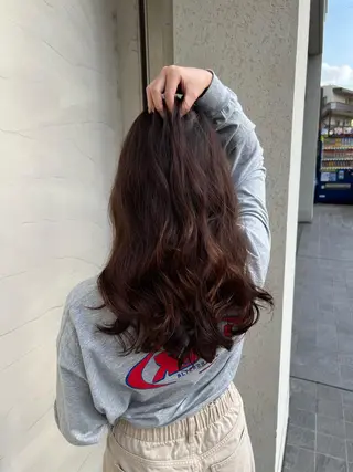 ロング パーマ 高橋 竜也のヘアスタイル