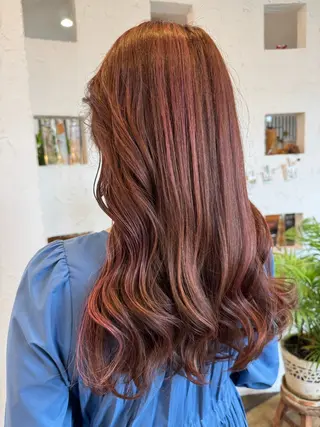 カラー 🌸小掛🌸 豊橋外国人風カラーのヘアスタイル