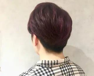 カラー メンズ ︎︎🧸 ユリ ︎︎🧸のヘアスタイル