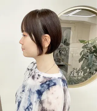 ショート カラー ショート・ボブ ・ウルフ✂︎IMAIのヘアスタイル