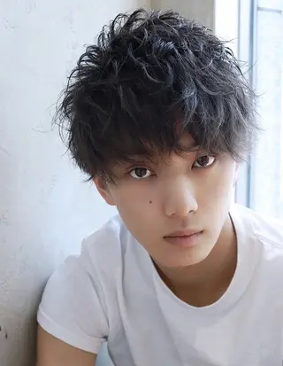 ショート メンズ silk-lei🌈 川井雄太のヘアスタイル