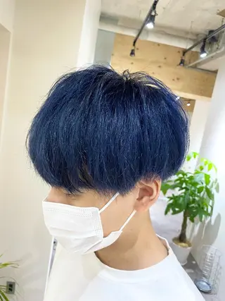 カラー メンズ メンズブリーチカラー /パーマ ごーた立川のヘアスタイル