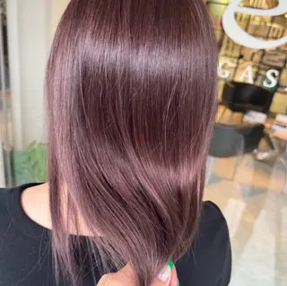 セミロング カラー カラーモデル募集/ まみのヘアスタイル