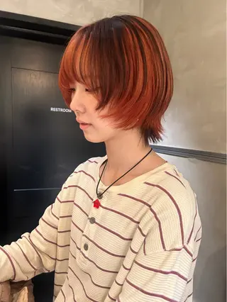 ショート カラー デザイン/アレンジ ❤︎イシイレイのヘアスタイル
