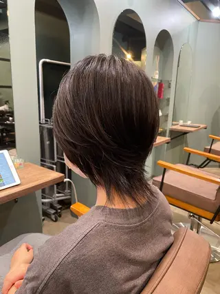 ミディアム アリーマーケットリル 小林将士のヘアスタイル