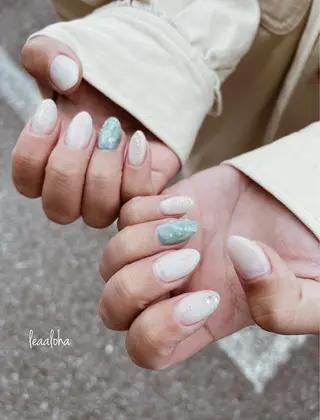 メンズ キッズ ネイル レアアロハ宇都宮 /ネイル.スクールのネイルデザイン