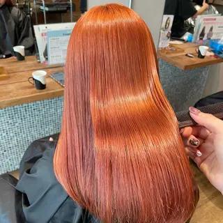 セミロング カラー 💘韓国レイヤー上 品カラーruru💘のヘアスタイル