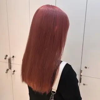 カラー サラ艶/韓国ヘア ︎🌟璃奈 (リナ)のヘアスタイル