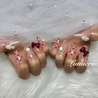 ネイル Lumière｜ ロング｜ワンホンのネイルデザイン