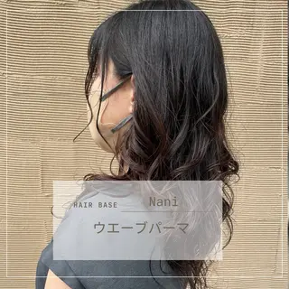 セミロング 🤍NAOMI _Naniのヘアスタイル