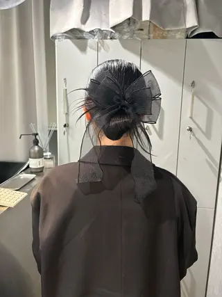 ヘアアレンジ jyui/原宿 ハイトーン/デザインのヘアスタイル