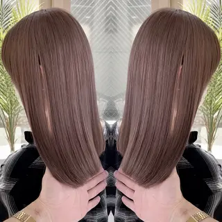 ミディアム バレイヤージュ ボブ🌈ナツヤのヘアスタイル