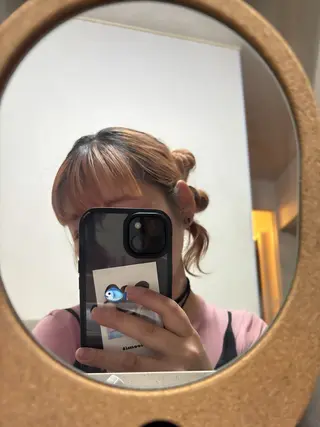 ヘアアレンジ はっとり ななせのヘアスタイル