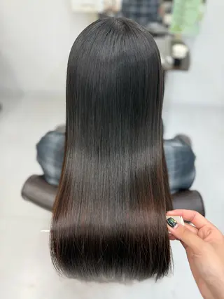 ロング 山崎結菜 髪質改善💎のヘアスタイル