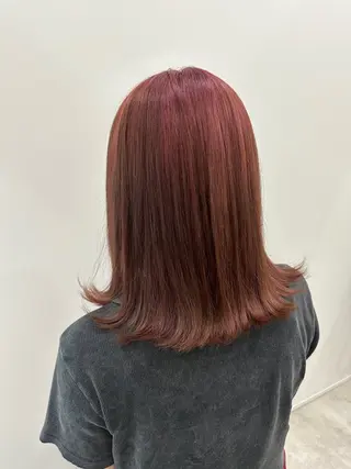 ミディアム カラー レイヤー/ナチュラル 💐nao.のヘアスタイル