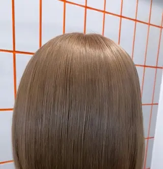 ミディアム カラー カットモデル様無料 💎saaya💎のヘアスタイル