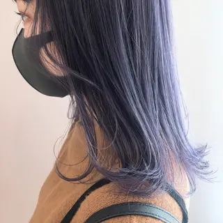 ミディアム カラー 盛れるレイヤーカット 得意🌹井上美沙のヘアスタイル