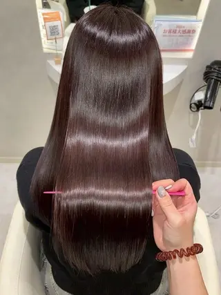 ロング カラー 艶カラー／ 夢叶のヘアスタイル