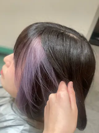 カラー 甲斐 ユメノのヘアスタイル