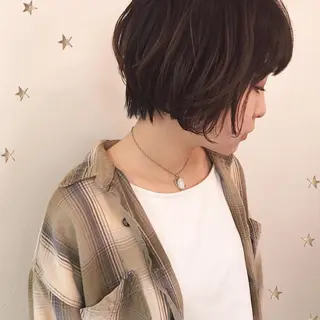 ショート 市川 千夏のヘアスタイル