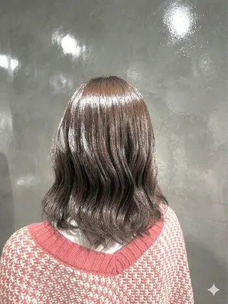 ミディアム カラー 【こっくりカラー】 🤎Umi‪🤎のヘアスタイル