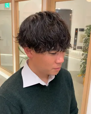 パーマ メンズ 🫧hinaco 🫧のヘアスタイル