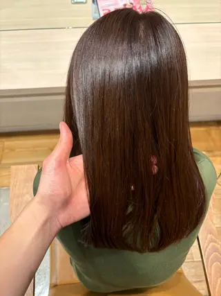 セミロング 佐藤 大翔/似合わせカットのヘアスタイル
