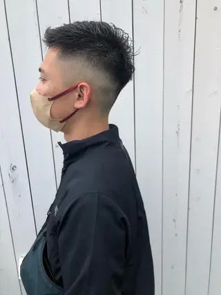 ショート メンズ デザインカット🎨 ボブ🫟おざきのヘアスタイル