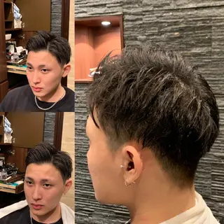 ショート ガンバレ原田 航海のヘアスタイル