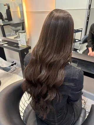 ロング かな🎀 ぷるカラー/エクステのヘアスタイル