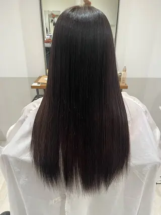 ロング 🥇赤み消しカラー／ 髪質改善の匠🥇のヘアスタイル