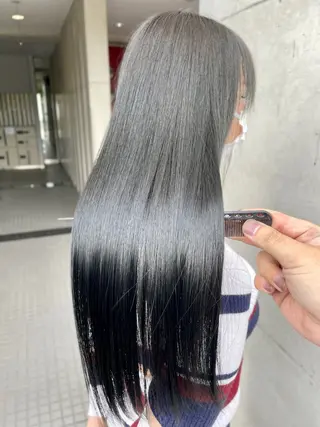 ロング カラー ♦️髪質改善縮毛矯正 美髪💍谷口克也♦️のヘアスタイル