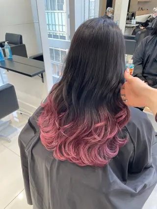 ロング カラー kayo吉祥寺カラー モデル募集中✨のヘアスタイル