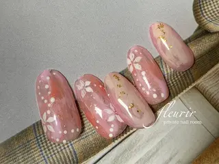 ネイル フルリール 【プライベートサロンのネイルデザイン