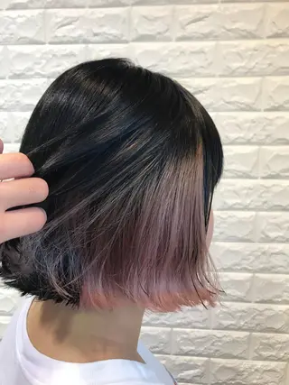 ショート ヘアアレンジ 烏丸韓国ヘア🇰🇷 ayaka🎀のヘアスタイル