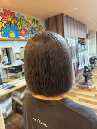 カラー 曲がる縮毛矯正 ✄﻿杉山来輝金沢文庫のヘアスタイル