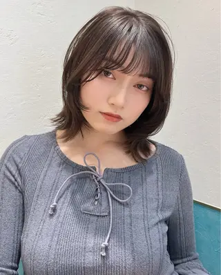 ミディアム 髪質改善/縮毛矯正/ ボブ/店長/槌矢圭悟のヘアスタイル
