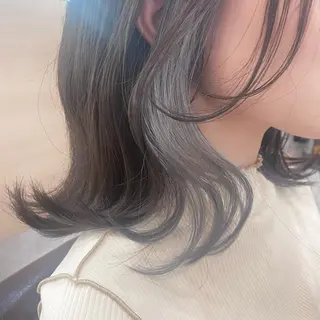 ミディアム akina＊ブリーチ ♡トレンドヘアのヘアスタイル