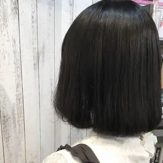 ミディアム カラー パーマ embrace エンブレイスのヘアスタイル