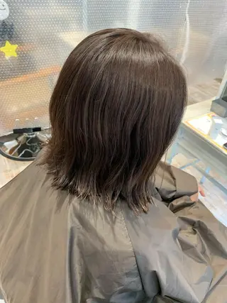 ショート カラー パーマ 中田 サヤカのヘアスタイル
