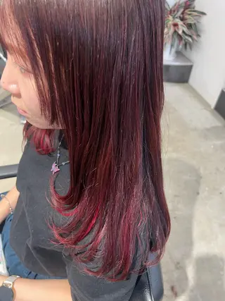 ロング カラー オタク特化美容師💟 チバコナツのヘアスタイル
