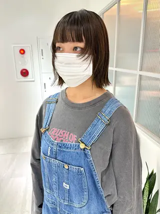 ショート カラー 銀座No.1髪質改善 縮毛矯正/本木のヘアスタイル
